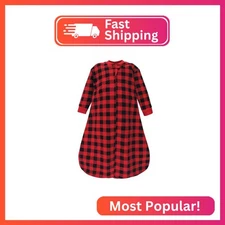 Hudson Baby Unisex Baby Premium Quilted Long Sleeve Sleeping Bag and Wearable Bl