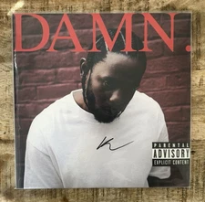 Kendrick Lamar - Damn. Opaque Red Autographed Limited Vinyl