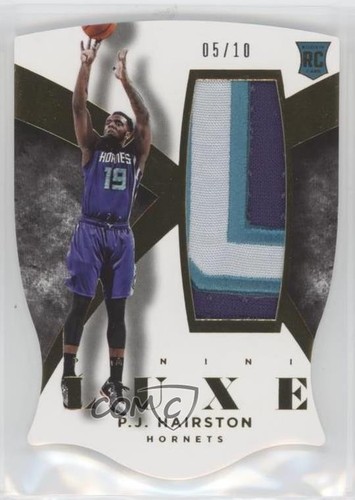 2014 Panini Luxe Memorabilia Die-Cuts Prime Gold /10 PJ Hairston #29 Rookie RC