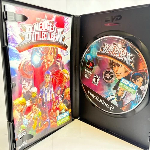 NeoGeo Battle Coliseum (Sony Playstation 2, 2007) PS2 Tested Working