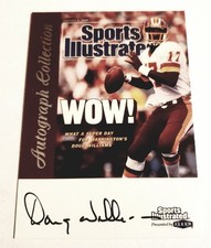 1999 Fleer Sports Illustrated Doug Williams Autograph Card