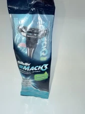 Gillette Mach 3 Mens Disposable Razor Sensitive Sensible Lubrastrip