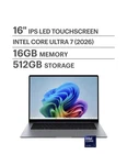 NEW - Samsung Galaxy Book6 16" IPS Laptop Intel Core Ultra 7 355 16GB Ram 512GB