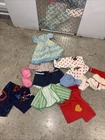 Vintage Cabbage Patch Kids Doll Clothes Lot Jacket, Top 1985