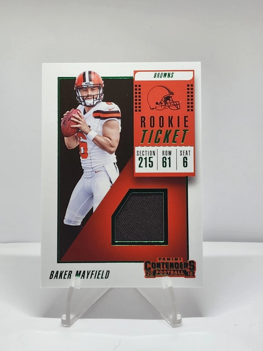 2018 Panini Contenders Baker Mayfield #RTS-1 for sale | eBay