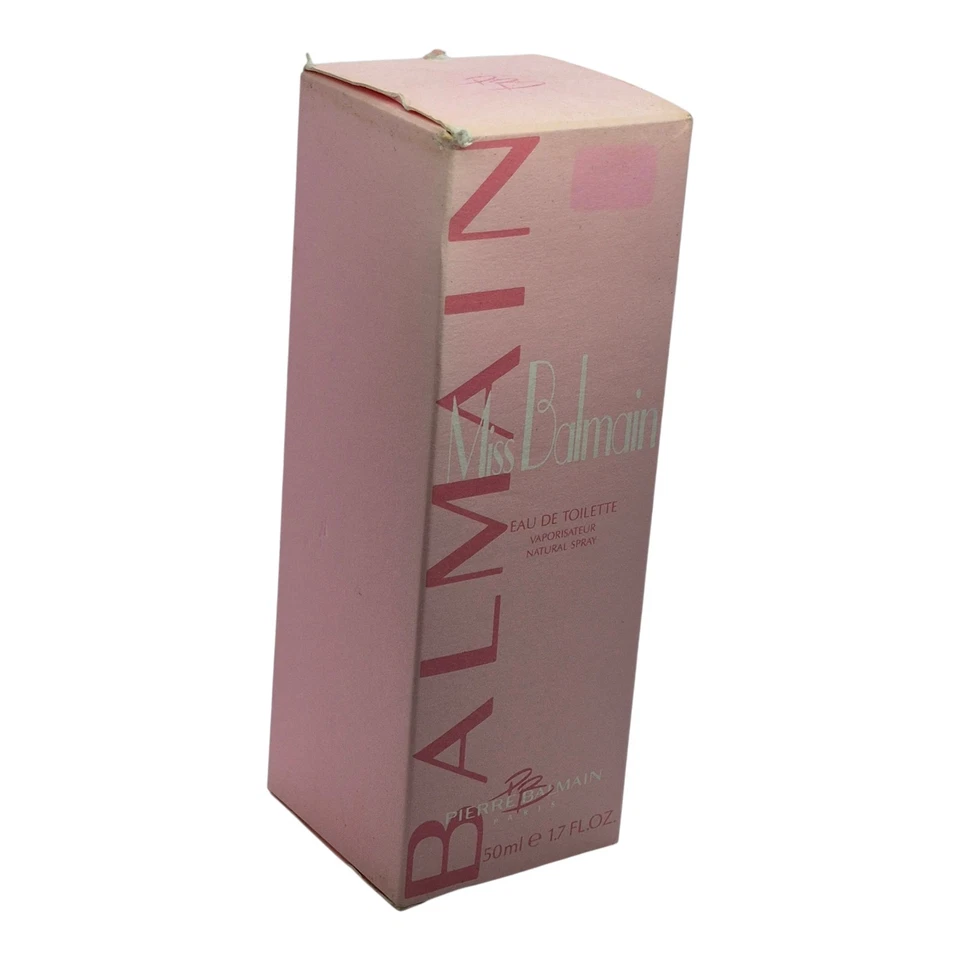 Miss Balmain de Pierre Balmain vintage Eau de Toilette pour femme 1967 50ml Rare - Photo 3/4