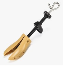 Adjustable Plastic Shoe Tree with Metal Hook