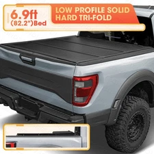 For 20-25 Chevy Silverado/Sierra 2500 3500 HD 6.9 FT Hard Low-pro Tonneau Cover