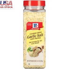 Kosher Coarse Grind Garlic Salt Parsley Seasoning Cooking Grilling Meats 28oz US