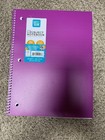 Pen + Gear 1-Subject Notebook Wide Ruled 80 Sheets 8x10.5in Purple — photo 2
