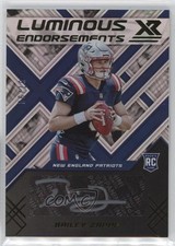 2022 Panini XR Luminous Endorsements 67/99 Bailey Zappe #LUM-BZ Auto w6g