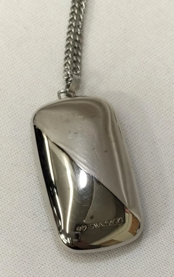 Swarovski череп собаки ярлык подвеска серебро ожерелье кулон аксессуар с коробкой мужчин - Изображение 4 из 4