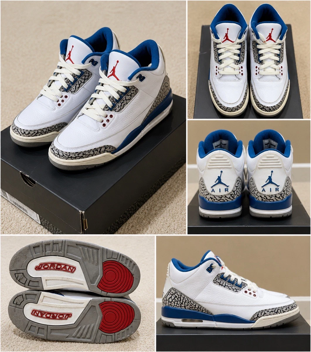 Jordan 3 Retro Blue for Sale - Authenticity Guaranteed - eBay