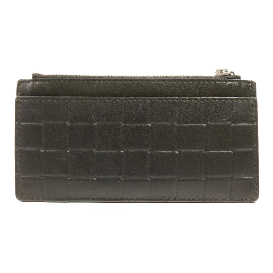 BOTTEGA VENETA BV SHW Card Case Calfskin Leather Green - Image 2 of 4