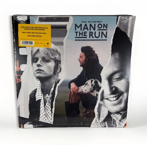 Paul McCartney Man on the Run NY Taxi Yellow Vinyl Sealed Third Man Records