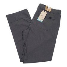 PrAna Stretch Zion Pant II Men's 38x34 Straight Leg Dark Iron Gray Hiking NWT