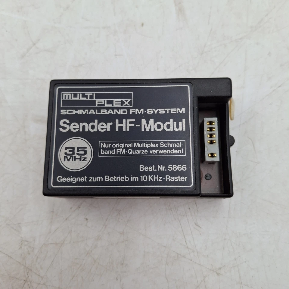 Multiplex Modul FM Profi 35MHz RC Transmitter System Rare Boxed West Germany - Image 3 of 4