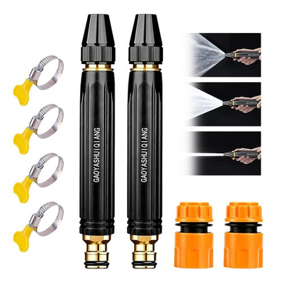 #ad 2 Pack Home High Pressure Car Wash Water With Nozzle Home High Pressure Car ... $19.33