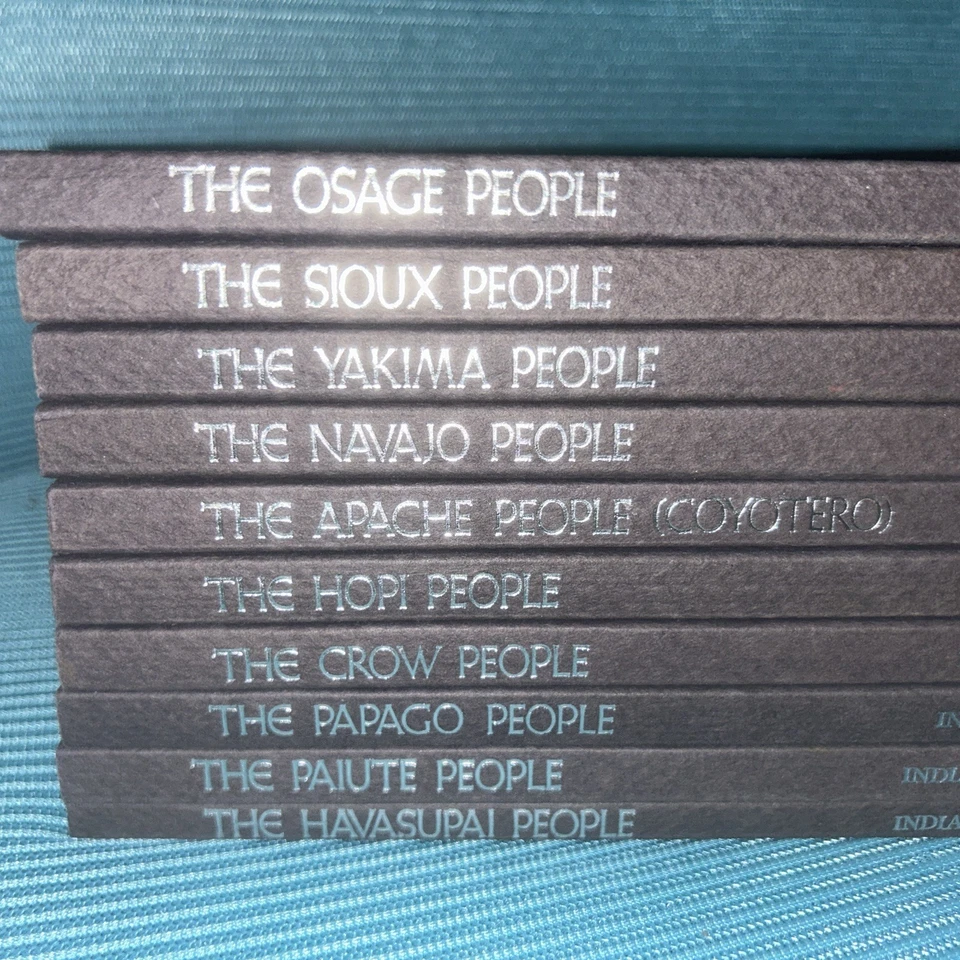 Set Of 10 Indian Tribal Series Signed And Numbered Paperback Signed Number 1972 - Image 3 of 4