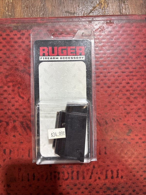 Ruger 90174 96/44 44 Remington Magnum 4 Round Black Polymer Magazine