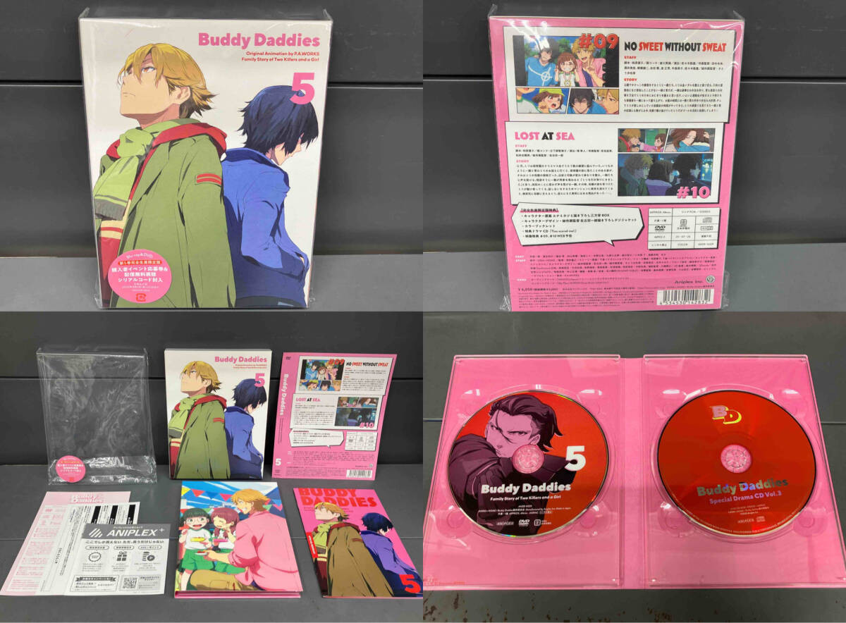 バディ・ダディズ　DVD6巻セット Buddy Daddies Complete DVD Set Volumes 1 to 6 Limited First