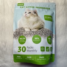 Cat Litter Deodorizer 30 Packs Litter Box Odor Eliminator Smell Control New