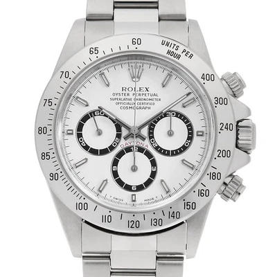 Rolex Cosmograph Daytona 16520 blanco todo tritio número U segunda mano para ... - Imagen 1 de 4