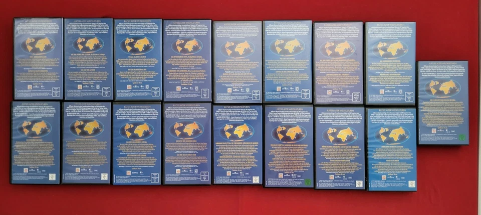 Konvolut 17 VHS-Kassetten Terra-X "Rätsel alter Weltkulturen" - Bild 3 von 4