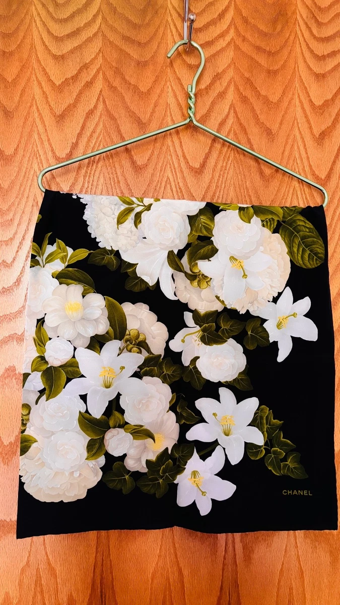 CHANEL Floral Scarves & Wraps for Women for sale | eBay