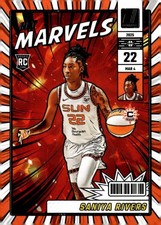 SANIYA RIVERS RC 2025 Donruss WNBA Net Marvels #5 ROOKIE Basketball  ID:153232