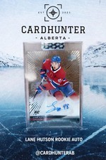 2024-25 UD Clear Cut LANE HUTSON RC Outburst  /25 #CCLH