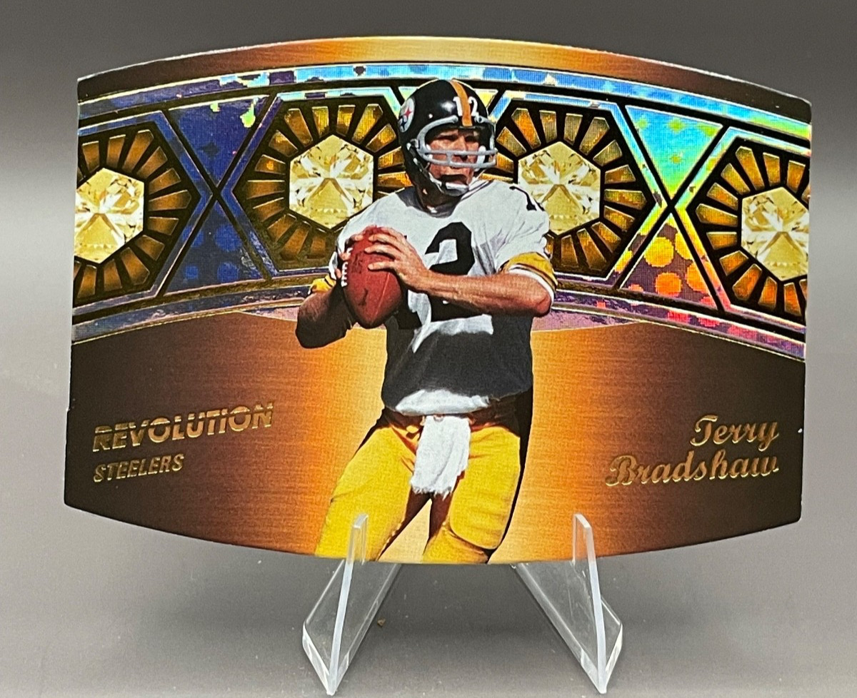 TERRY BRADSHAW #7 Ring Bearers Die-Cut Insert 2025 Panini Revolution STEELERS