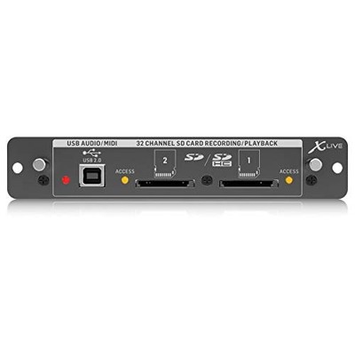 Behringer X-LIVE X32 Erweiterungskarte für 32-Kanal SD SDHC Karte und USB
