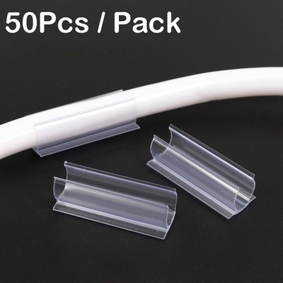 50Pcs for 14/16mm Round LED Light Strip 2'' Mounting Brackets Fixed Clips Holders