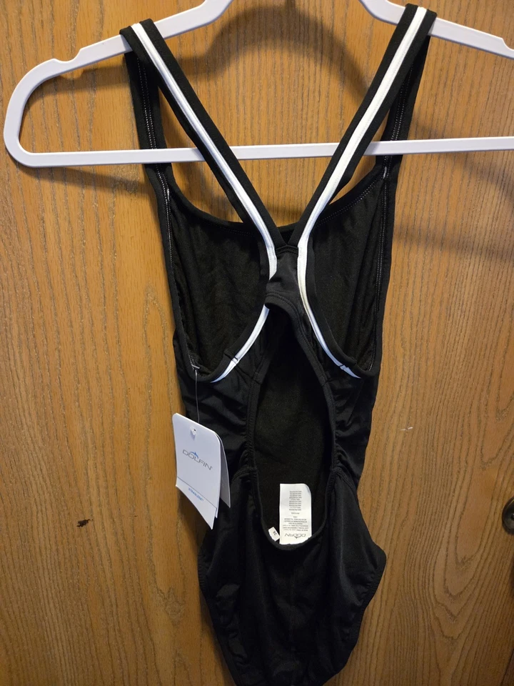 Nuevo baño Dolfin. Talla 10/36. Borde negro/blanco. Foto 2 de 2