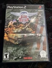 Seek and Destroy PlayStation 2 Video Game Tank Combat Multiplayer PS2 CIB