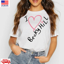 Becky Hill T-Shirt I Love Becky Hill T Shirt Inspired Tour Fashion Concert 2026