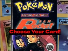 Pokémon TCG 1999 1st Edition Team Rocket - You Pick - All Near Mint or Better