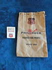 Vintage Phillips 66 Advertising Money Bag and Clip.