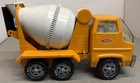 1973-75  Tonka Orange Cement Mixer Concrete Pressed Steel Truck