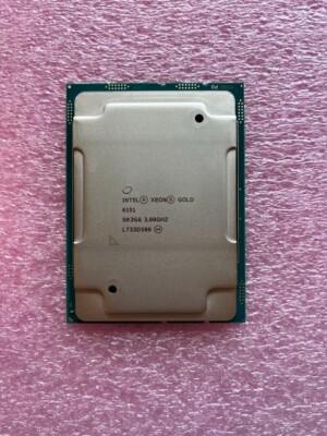 SR3G6 Intel Xeon Gold 6151 3.0GHz 18 Cores CPU Processor