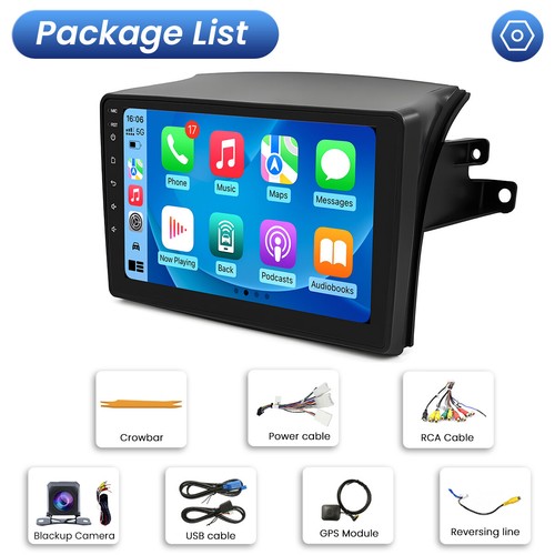 Radio de coche JBL estéreo GPS Apple CarPlay para Toyota Sienna 2004-2010 Android 12 - Imagen 14 de 14