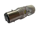 LED light bulb cold white 6000K 6V 12V DC BA20D 25W 35W motorbike scooter