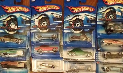 Hot Wheels Mattel Wheels muscle mania virtual collection + MORE Cars U-Pick NIP