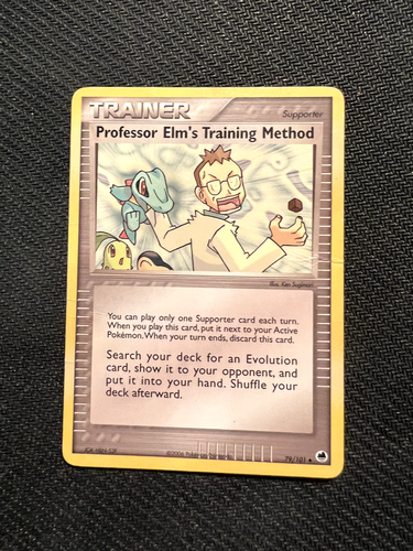 Professor Elm's Training Method 79/101 Dragon Frontiers Regular MP - Picture 1 of 4
