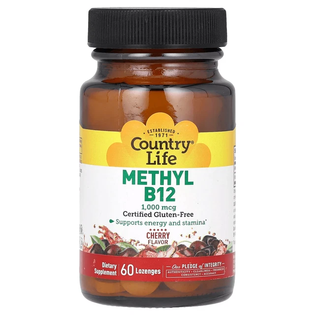 Country Life Vitamina B12 Vitaminas e Minerais