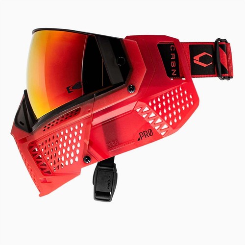 CRBN Paintball Zero Fade Goggles - Blood - Less Coverage - Picture 5 of 9