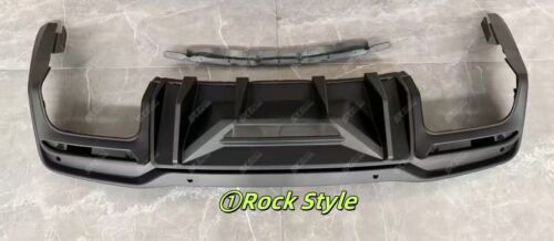 Se adapta a 24-25 Ford Mustang 2 puertas nuevo PP parachoques trasero difusor de labios negro mate - Imagen 10 de 11