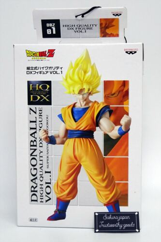 Dragon Ball Z HQDX High Quality DX Figure Vol.1 S.SAIYAN SON GOKU Banpresto New - Picture 1 of 12