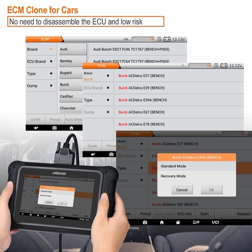 OBDSTAR DC706 EC.U Clone Tool Full Version With P003+ Adapter & MP001 Programmer